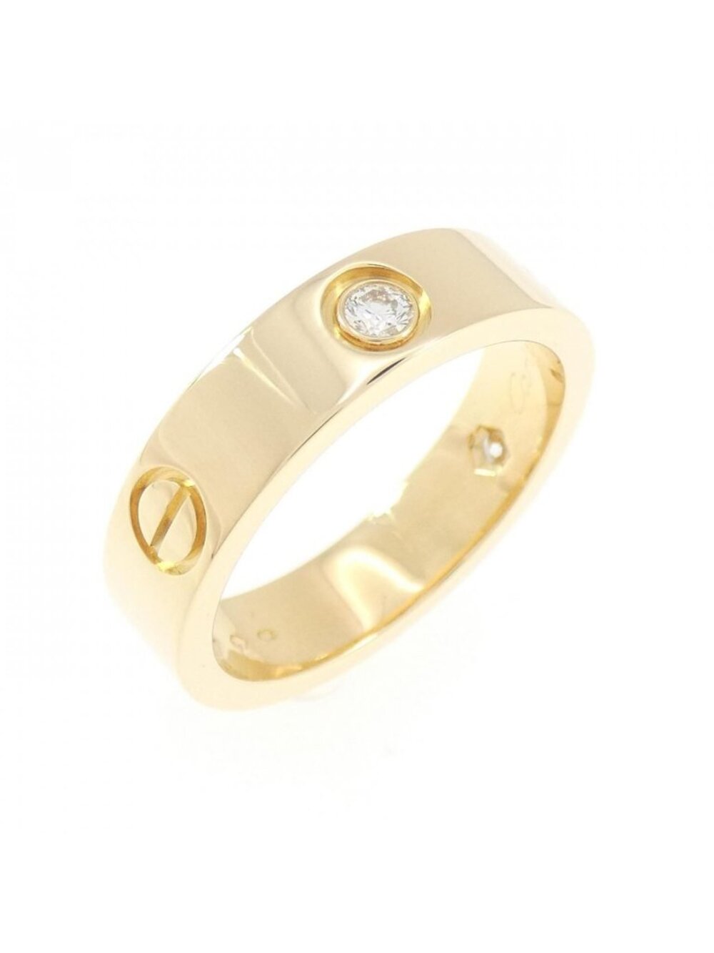 Cartier Love Half Diamond Ring